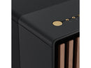 Fractal Design North Charcoal Black ATX Case with Walnut Wood Front and Mesh Side Panel FD-C-NOR1C-01