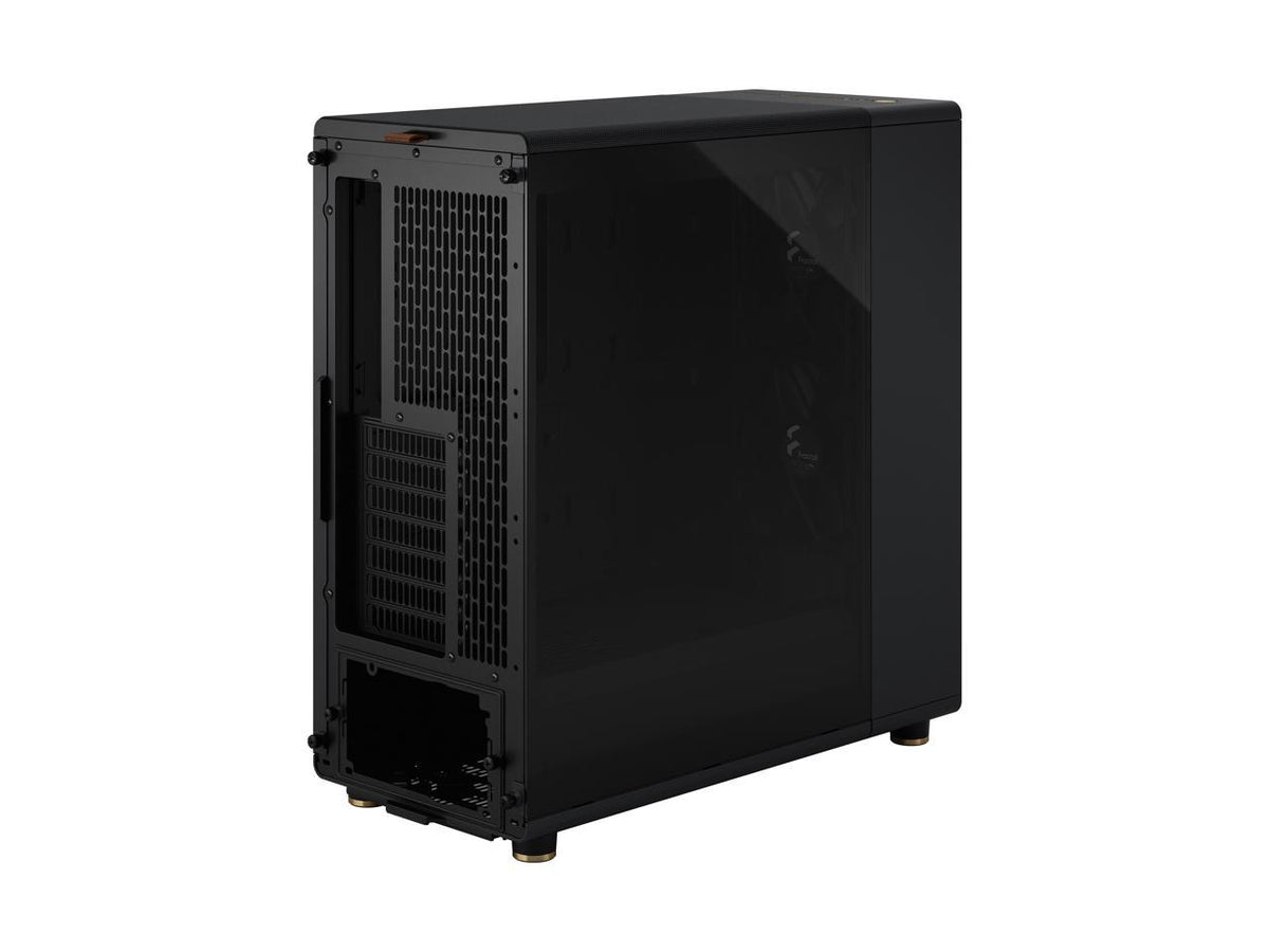 Fractal Design North Charcoal Black ATX Case with Walnut