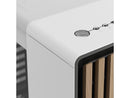 Fractal Design North Chalk White ATX Case with Oak Front and Clear TG Side Panel FD-C-NOR1C-04