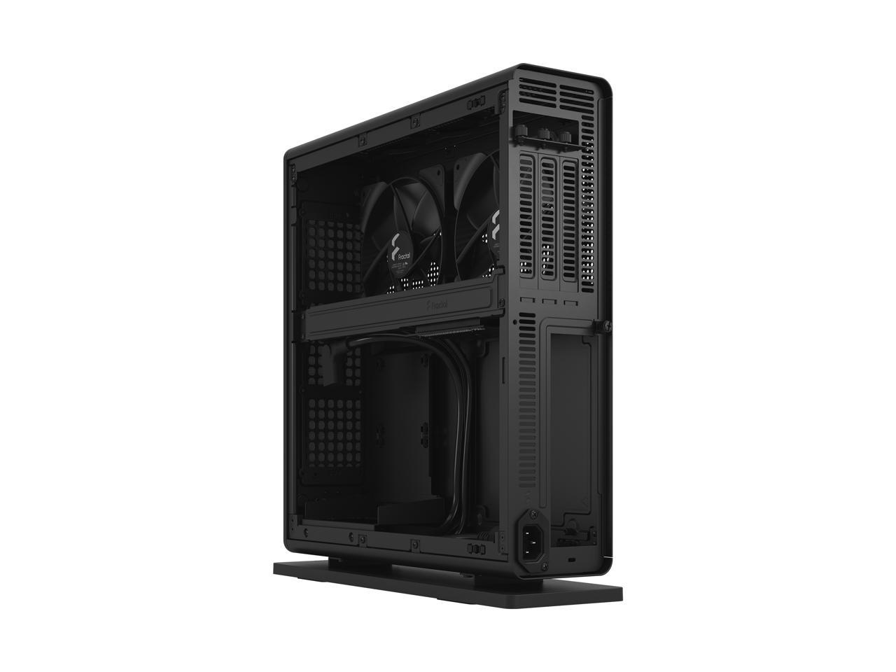 Fractal Design Ridge Black Mini-ITX Case with PCIe 4.0 Riser FD-C-RID1