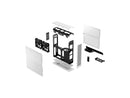 Fractal Design Ridge White Mini-ITX Case with PCIe 4.0 Riser FD-C-RID1N-12
