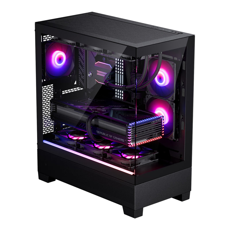 Phanteks XT VIEW Black Tempered Glass ATX Case PH-XT523V1-DBK01 