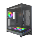 MONTECH Sky 3 Black Tempered Glass ATX Case MO-CA-SKY3-BK