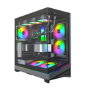 MONTECH Sky 3 Black Tempered Glass ATX Case MO-CA-SKY3-BK