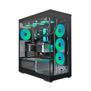 MONTECH TG3 - BLACK 黑色 ATX Case *預裝4把風扇