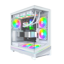 MONTECH Sky 3 White Tempered Glass ATX Case MO-CA-SKY3-WH