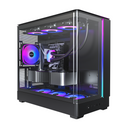 MONTECH KING 15 PRO 全景式側透 Black 黑色 ARGB MATX Case MO-CA-KING15-PRO-BK