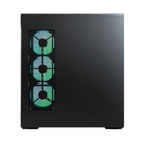 MONTECH TG3 - BLACK 黑色 ATX Case *預裝4把風扇