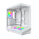 MONTECH Sky 3 White Tempered Glass ATX Case MO-CA-SKY3-WH