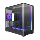 MONTECH KING 15 PRO 全景式側透 Black 黑色 ARGB MATX Case MO-CA-KING15-PRO-BK