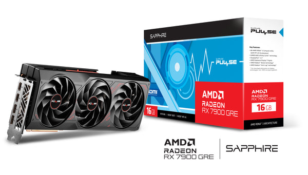 [最新產品] SAPPhIRE PULSE AMD Radeon RX 7900 GRE 16GB GDDR6 RX7900GRE-PULSE-16GD6OC