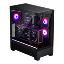 Phanteks XT VIEW Black Tempered Glass ATX Case PH-XT523V1-DBK01