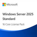 Windows Server 2025 Standard 16-Core CSP License Pack (DG7GMGF0PWHC:0003)