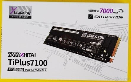 ZhiTai (致態) TiPlus7100 2TB PCIe 4.0 x4 TLC NVMe M.2 SSD ZTSS2EB10D23MC (R:7000/W:6000)