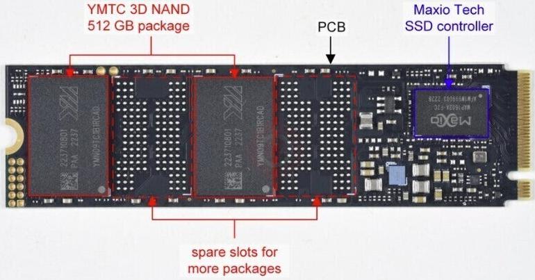ZhiTai (致態) TiPlus7100 2TB PCIe 4.0 x4 TLC NVMe M.2 SSD ZTSS2EB10D23MC (R:7000/W:6000)