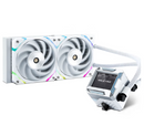 VALKYRIE E240 VALKYRIE WHITE 白色 ARGB with LCD Display 240mm Liquid CPU Cooler