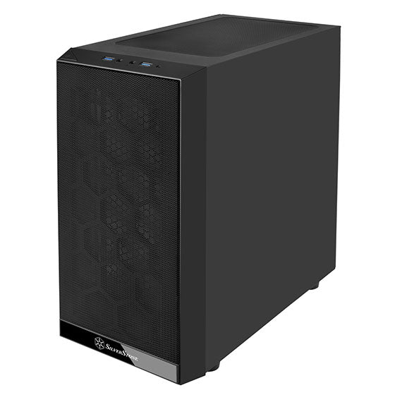SilverStone PS15B RGB Black 黑色 Tempered Glass Micro-ATX Case SST-PS15B-RGB