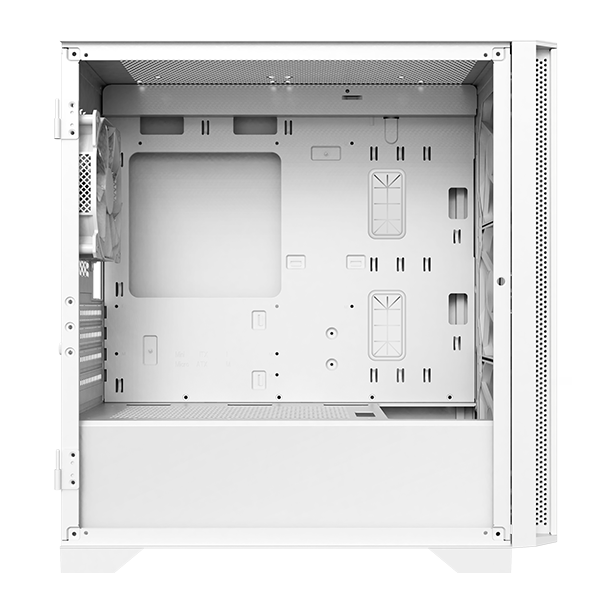 MONTECH AIR 100 ARGB White Tempered Glass MATX Case MO-CA-AIR100-ARGB-WH