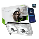 GALAX GeForce Series RTX 5060 1-Click OC White 8GB GDDR7 GA-DCN-RTX5060-8G-1CLICKOC-2X-WH