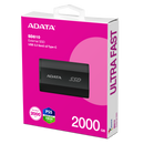 ADATA SD810 2TB Portable USB Type-C 3.2 Gen 2x2 Portable SSD - Black 黑色 (SD810-2000G-CBK) HD-SD812TK