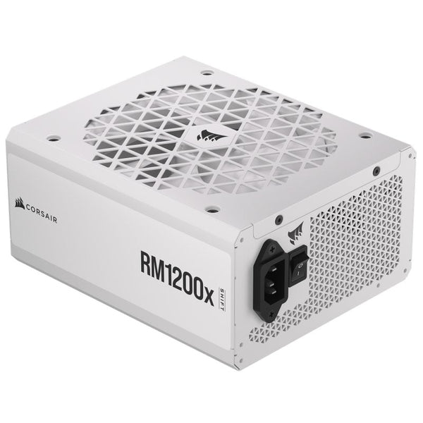 CORSAIR 1200W RM1200X-SHIFT WHITE White ATX3.0 80Plus Gold Full Modular Power Supply (CP-9020276-UK) 