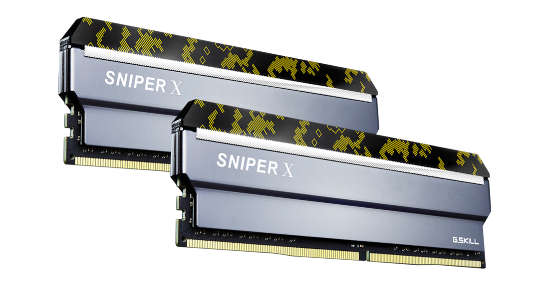 G.SKILL 16GB Kit (2x8GB) Sniper X F4-3600C19D-16GSXKB DDR4