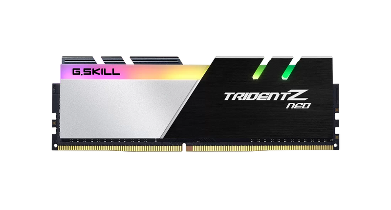 G.SKILL 32GB Kit (2x16GB) Trident Z Neo F4-3600C16D-32GTZNC RGB DDR4 3600MHz Memory