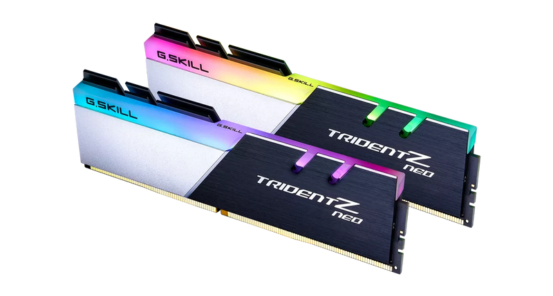 G.SKILL 32GB Kit (2x16GB) Trident Z Neo F4-3600C18D-32GTZN RGB DDR4 3600MHz Memory
