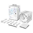 ASUS ROG EURUX GR120 白色 WHITE ARGB REVERSE  12cm Case Fan - 3xFan Kit 三風扇組合 (TH-ARGR36V)