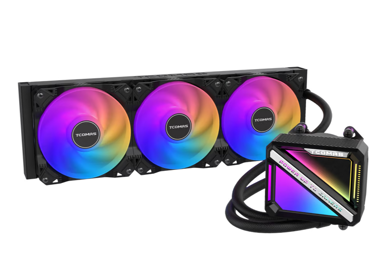 TCOMAS SJ-A090 360mm ARGB Black 黑色 CPU Liquid Cooler (TH-TA0903B)