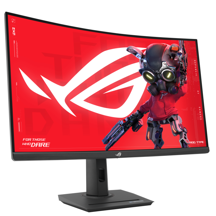 ASUS 31.5" XG32WCMS 280Hz 2K QHD VA (16:9) 曲面電競顯示器(HDMI2.1)
