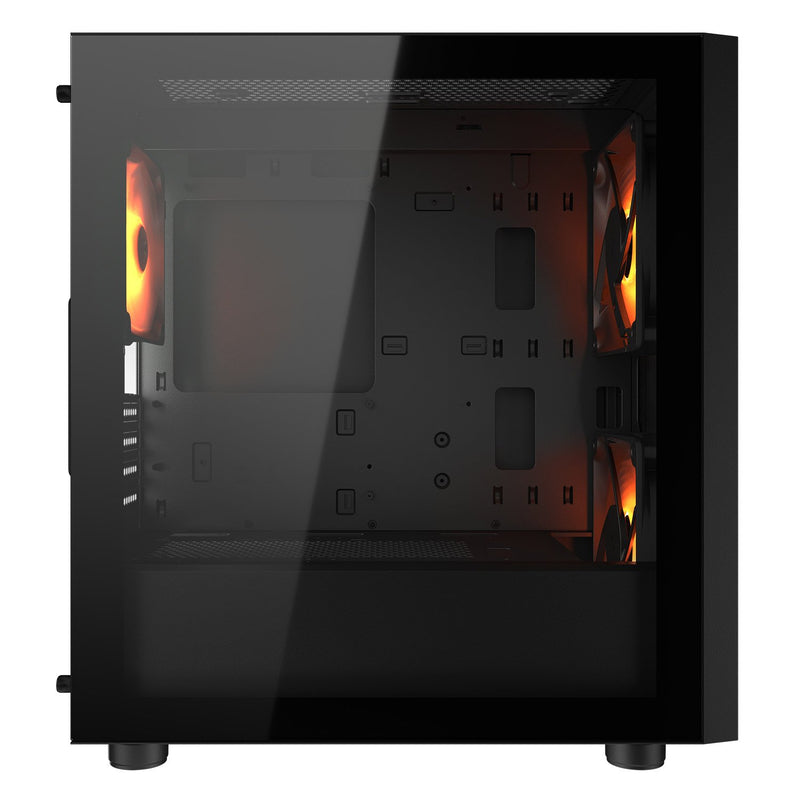 Cougar Uniface Mini RGB Black Black Tempered Glass Micro-ATX Case 