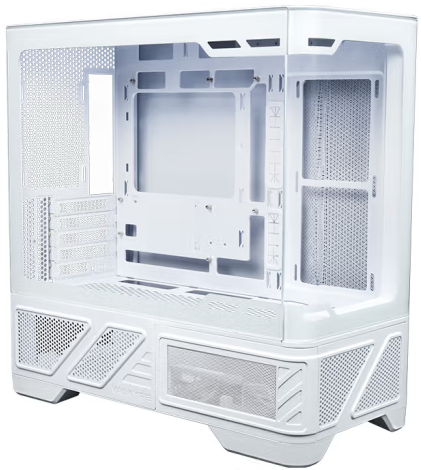 VALKYRIE VK03-M LITE White 白色 MATX Case (270度全視線無柱設計)