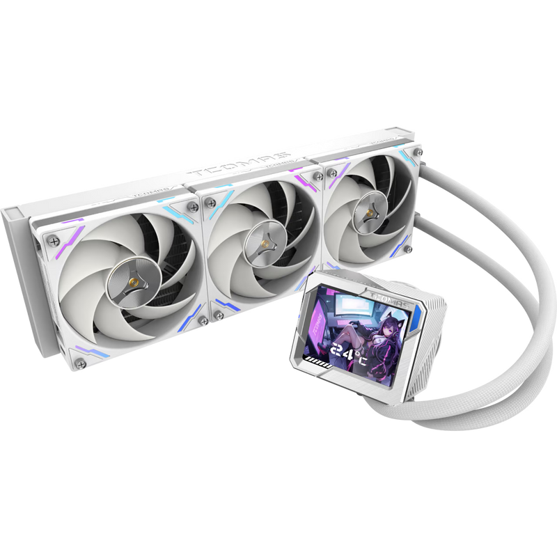 TCOMAS LG700 PRO 360mm White 白色 CPU Liquid Cooler (TH-TLG703W)