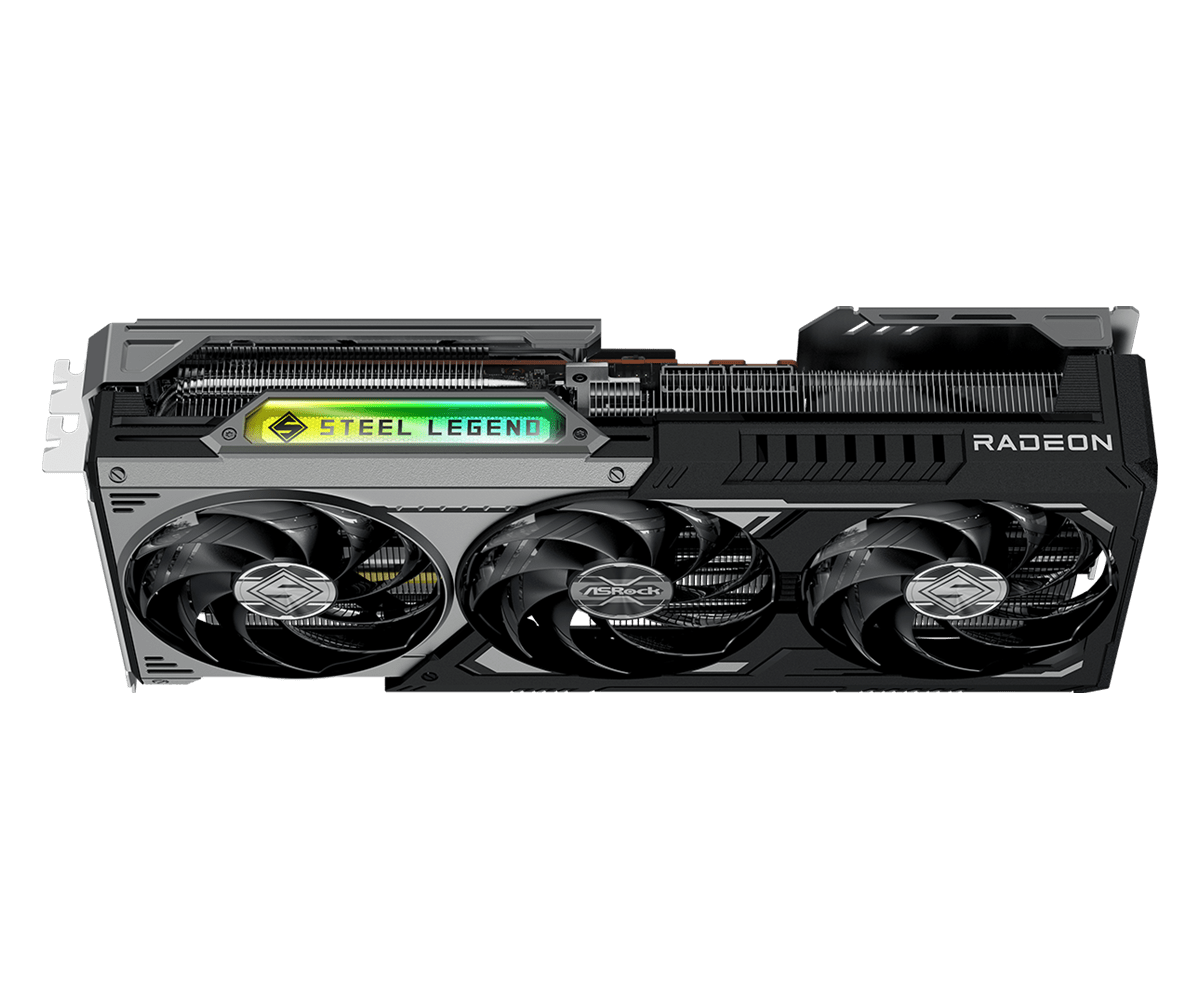 新品ASRock RadeonRX9070 XT steel Leged ASRock > AMD Radeon™ RX 9070 XT Steel Legend 16GB