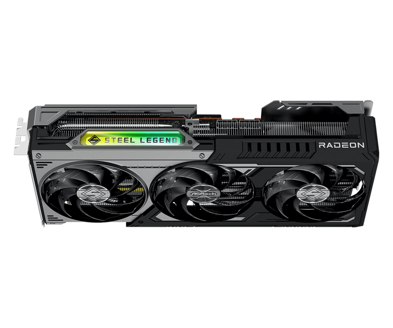 ASRock Radeon RX 9070 XT STEEL LEGEND DARK 16GB GDDR6 (RX9070XT-SLD-16G)