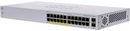 Cisco Business CBS110 24-Port Gigabit (12-Port with PoE, total 100W) + 2-Port Gigabit SFP Uplink (with Network Interface Combo) Unmanaged Switch (CBS110-24PP-UK / NE-11024PP)