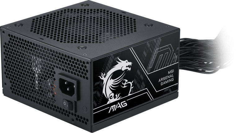 MSI 750W MAG A750BN PCIE5 III 80Plus Bronze Power Supply (PS-MAA75N5)