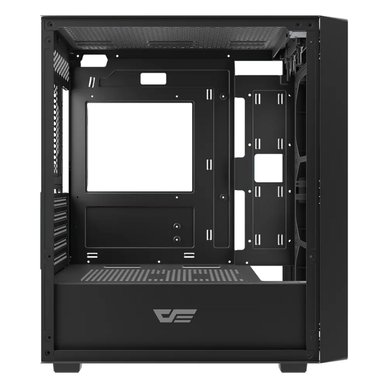 darkFlash DK353MINI Black Black Micro-ATX Case without fan (CA-DK353MB) 