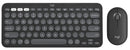 Logitech Pebble 2 Combo 無線纖薄鍵鼠套裝 (English Version) - Graphite 石墨灰色 920-012187 原裝行貨