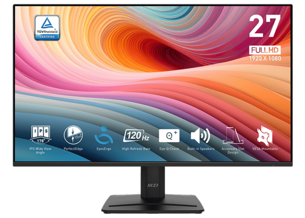 [Latest Product] MSI 27" Pro MP275 E2 120Hz FHD IPS (16:9) Monitor (MO-MP275E2) 
