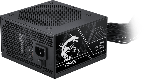 MSI 650W MAG A650BN PCIE5 III 80Plus Bronze Power Supply (PS-MAA65N5)