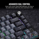 CORSAIR K65 PLUS WIRELESS TACTILE 75% RGB Gray (灰色) 機械遊戲鍵盤 - CH-91D401L-NA