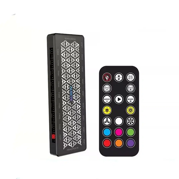 Alseye A Hub Pro ARGB Controller & Fan Hub 搖控磁吸式風扇集線器 (ALS-A-HUB-PRO-B)