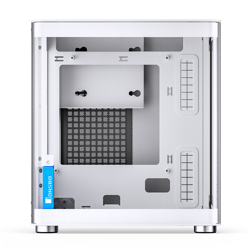 JONSBO TK-0 White 白色 曲面玻璃全景 ITX Case
