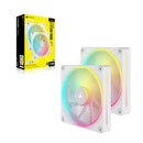Corsair iCUE LINK LX140 RGB Starter Kit White 140mm PWM PC Case Fan Dual Pack (2件裝) (CO-9051032-WW)