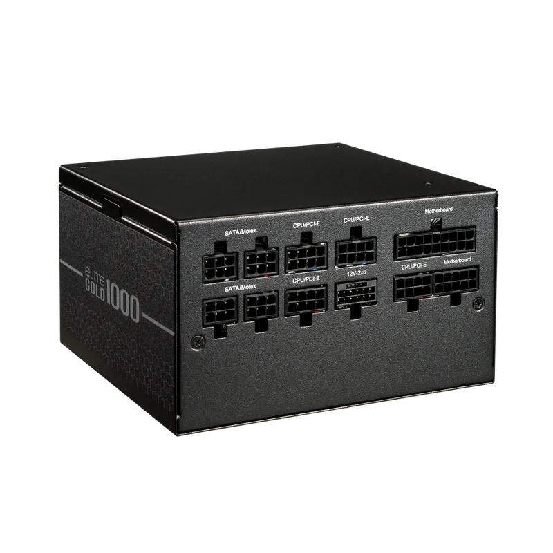 Cooler Master 1000W Elite Gold ATX 3.1 80Plus Gold Power Supply (MPW-A001-AFAG-BUK)