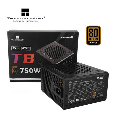 Thermalright 750W TB750S 80Plus Bronze Power Supply 