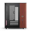 JONSBO TK-0 Black 黑色 曲面玻璃全景 ITX Case