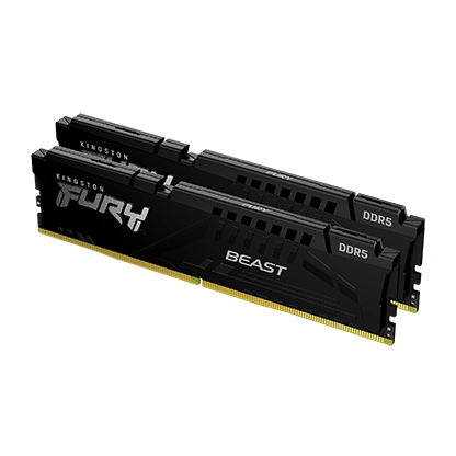 Kingston 32GB Kit (2x16GB) KF560C36BBE2K2-32 Fury Beast DDR5-6000MHz Memory (AMD EXPO &amp; Intel XMP 3.0)